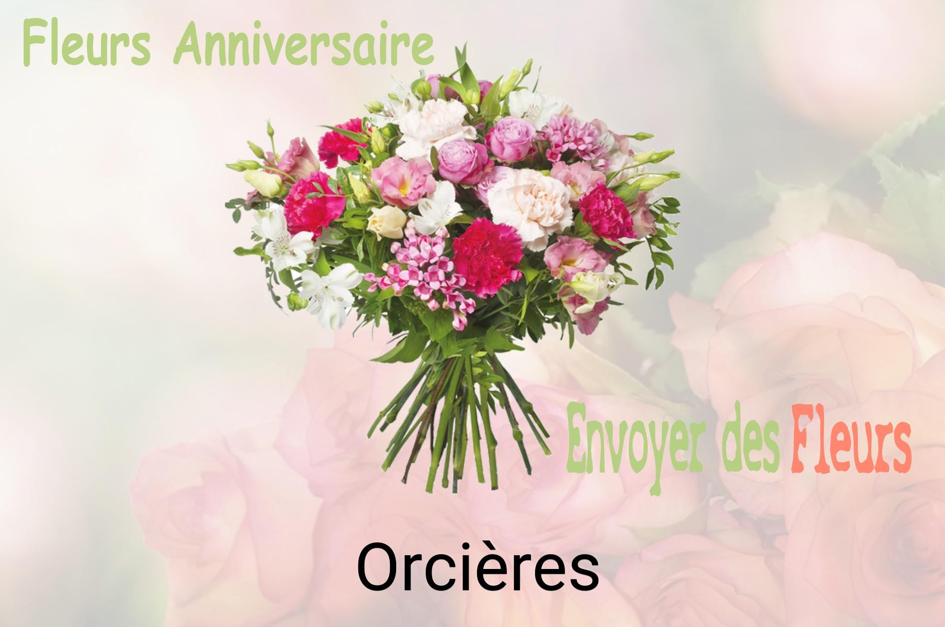 Bouquet de fleurs d’anniversaire livré à Orcières